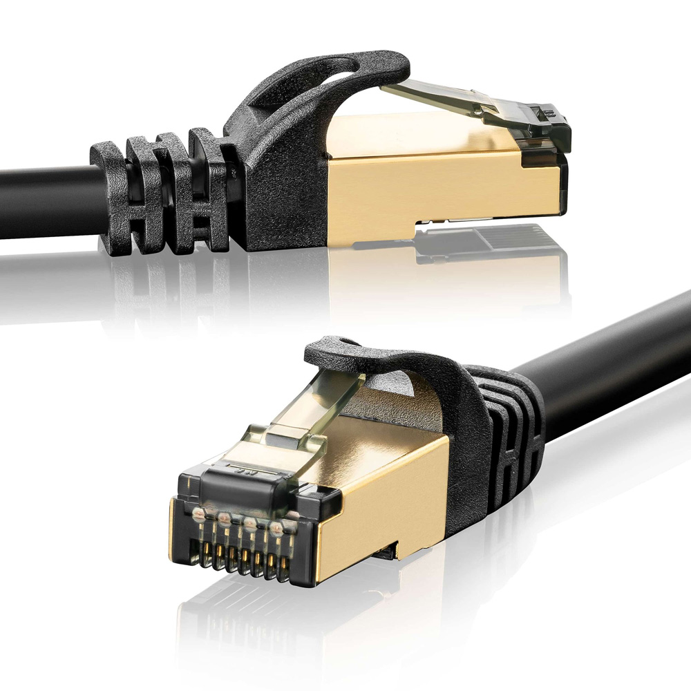 ETHERNET CAT7 NETWORK CABLE 10GBPS 600 MHZ BANDWIDTH - 10M LONG ...