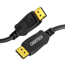 CHOETECH 8K DisplayPort Cable, Displayport To Displayport Cable 6.6ft/2M With 8K 60Hz Resolution 2M - 4K 165HZ