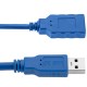 CABLE USB 3.0 EXTENSION TYPE A MALE TO FEMALE - 1M