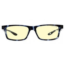 GUNNAR CRUZ BLUE LIGHT FILTER LARGE COMPUTER GLASSES FOR KIDS -NAVY TORTOISE FRMAE AMBER LENS TINT 