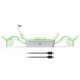 DOBE TY-3867 META QUEST 2, QUEST 3 & QUEST 3S VR HEADSETS AND CONTROLLER BATTERIES MULTI-FUNCTIONAL CHARGING DOCK - WHITE