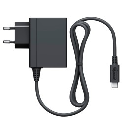 NINTENDO SWITCH 100V AC POWER ADAPTER CHARGER – BLACK