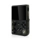 BATTLEXP R350 TRANSPARENT COLOR 3.5 INCH IPS SCREEN 64GB MINI PORTABLE VIDEO PLAYER MORE THAN 15000 GAMES RETRO PORTABLE VIDEO GAME CONSOLE - BLACK