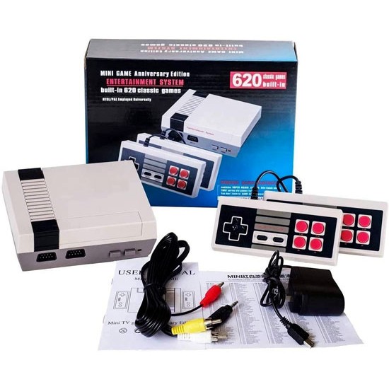MINI GAME ANNIVERSARY EDITION ENTERTAINMENT SYSTEM 620 GAMES BUILT IN