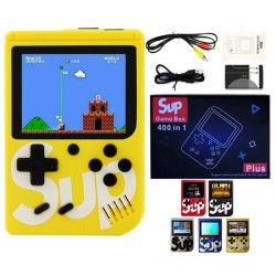 SUP RETRO GAME 3 LED 400 GAMES WITH EXTRA CONTROL 