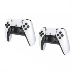 GAMERS SEM F10 64G WITH TWO WIRELESS CONTROLLERS INCLUDES MORE THAN 30K GAMES AND COOLING SYSTEM CONTROLLER GAME PAD - WHITE