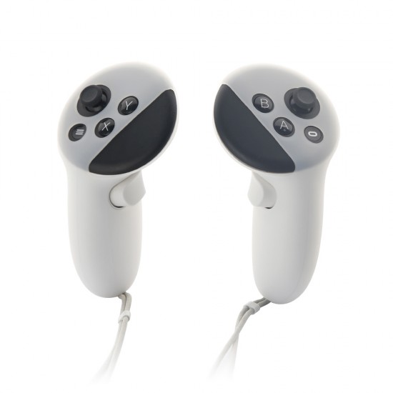DOBE TY-3829 META QUEST 3 CONTROLLERS ANALOG THUMB CAPS SILICONE PROTECTIVE CASE COVER