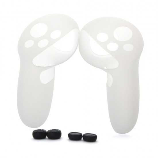 DOBE TY-3829 META QUEST 3 CONTROLLERS ANALOG THUMB CAPS SILICONE PROTECTIVE CASE COVER