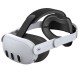 DOBE TY-3861 OCULUS META QUEST 3 & QUEST 3S ADJUSTABLE COMFORT WITH PRESSURE RELIEF PADDING HEAD STRAP 
