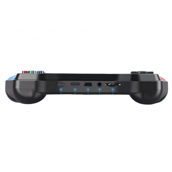 GAMEJOY STICK Q12 HANDHELD RETRO WITH 3.5-INCH DISPLAY AND 500 BUILT-IN GAMES REMOTE SENSING GAME CONSOLE - RED/BLUE
