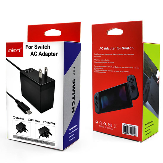 AC ADAPTER FOR NINTENDO SWITCH SND-381