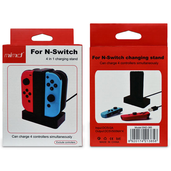MIMD FOR N-SWITCH 4 IN 1 CHARGING STAND SND-385