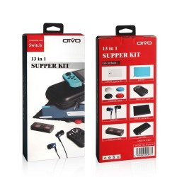 OIVO 13 IN 1 SUPER KIT FOR NINTENDO SWITCH WITH CARRY BAG