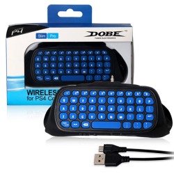 DOBE WIRELESS KEYBOARD FOR PS4 SLIM / PRO CONTROLLER