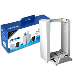 DOBE MULTIFUNCTIONAL STORAGE STAND KIT FOR PS4 SERIES  X-ONE S WHITE