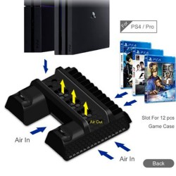 DOBE MULTIFUNCTIONAL COOLING STAND FOR PS4 SERIES