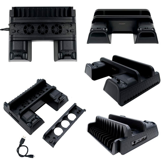 DOBE MULTIFUNCTIONAL COOLING STAND FOR PS4 SERIES