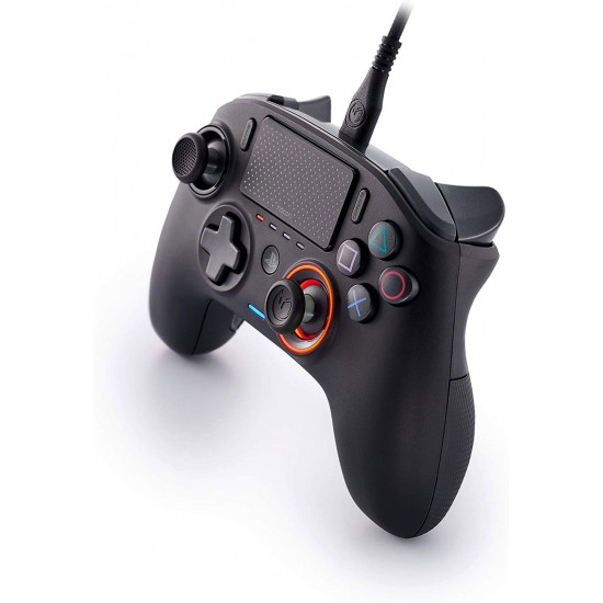Mando Compact Controller Nacon Wired Negro PS4
