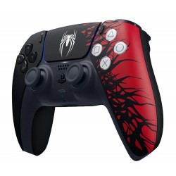 SUNDI PLAYX PS4 DUALSENSE IMMERSIVE HAPTIC FEEDBACK1 DYNAMIC ADAPTIVE TRIGGERS AND A BUILT-IN MICROPHONE ICONIC COMFORTABLE DESIGN MARVEL’S LIMITED EDITION WIRELESS CONTROLLER - SPIDER-MAN 2