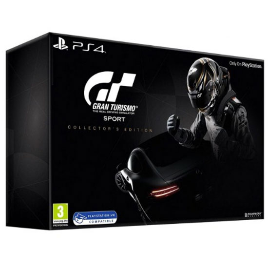 PLAYSTATION 4 GRAN TURISMO THE REAL DRIVING SIMULATOR SPORT COLLECTORS EDITION 