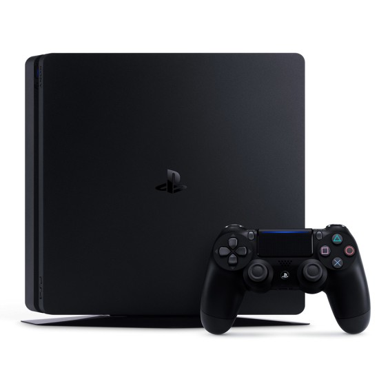 SONY PLAYSTATION 4 SLIM SYSTEM 500GB CONSOLE PS4 - JET BLACK 