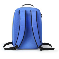 DEADSKULL PS5 CARRYING BACKPACK WITH CANVAS SHELL AND DACRON LINING SHOCKPROOF DUSTPROOF - BLUE