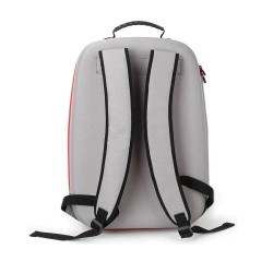DEADSKULL PS5 CARRYING BACKPACK WITH CANVAS SHELL AND DACRON LINING SHOCKPROOF DUSTPROOF - GREY