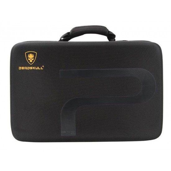 DEADSKULL HARDSHELL WATERPROOF TRAVEL BAG FOR PS5 - BLACK