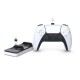 DOBE PS5 DUALSENSE CONTROLLER CHARGER DUAL USB SLIM IC PROTECTION FAST CHARGING WITH REMOVABLE TYPE C PORTABLE CHARGING DOCK - WHITE