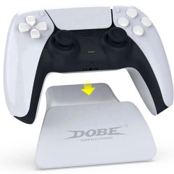 DOBE DISPLAY STAND CHARGING KIT FOR PS5 TP5-0537B WHITE