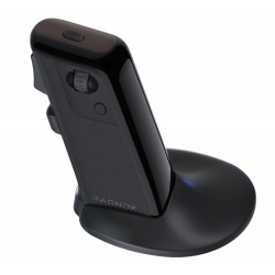 RAGNOK FIREGRIP 12000 DPI VERTICAL GUN GRIP 3311 VIBRATION FEEDBACK DUAL MODE WIRELESS GAMING GUN MOUSE PAW - BLACK