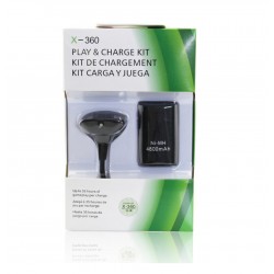 XBOX 360 4800MAH SINGLE RECHARGEABLE BATTERY 1.5 M WIRELESS CHARGING KIT