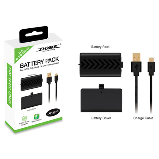 DOBE BATTERY PACK FOR X-ONE SERIES / ELITE CONTROLLER - ( CABLE 3M - 1200mAH )