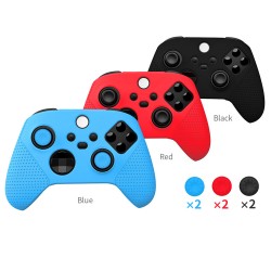 DOBE PROTECTIVE SUIT ANTI SLIP FOR X-SERIES S / X WITH TWO THUMB GRIPS - BLACK / BLUE / RED