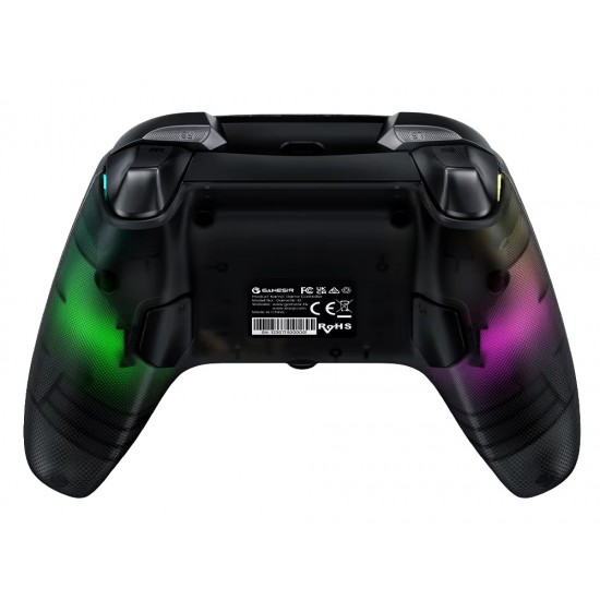 GAMESIR KALEID WIRED TRANSPARENT RGB GAMING CONTROLLER ULTIMATE PERSONALIZATION WITH HALL EFFECT STICKS FOR XBOX