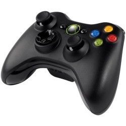 MICROSOFT XBOX 360 WIRELESS CONTROLLER BLACK 