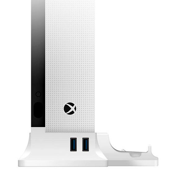 SPARKFOX XBOX ONE S MULTIFUNCTION CONSOLE STAND WHITE