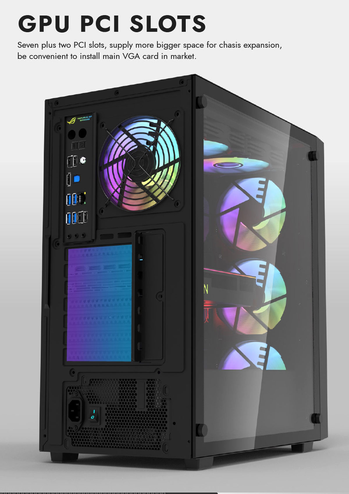 DARKFLASH DK260 AIR ATX 4 ARGB FANS USB 3.0 360MM RADIATOR FRONT MESH ...